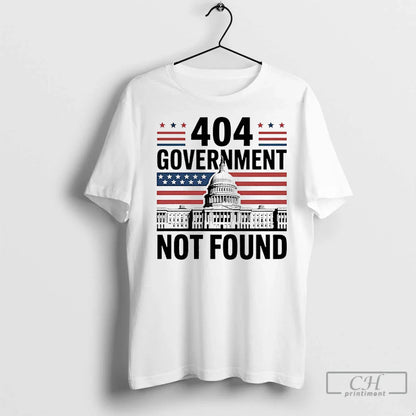 Premium 404 Government Not Found 2025 White House Hoodie Classic