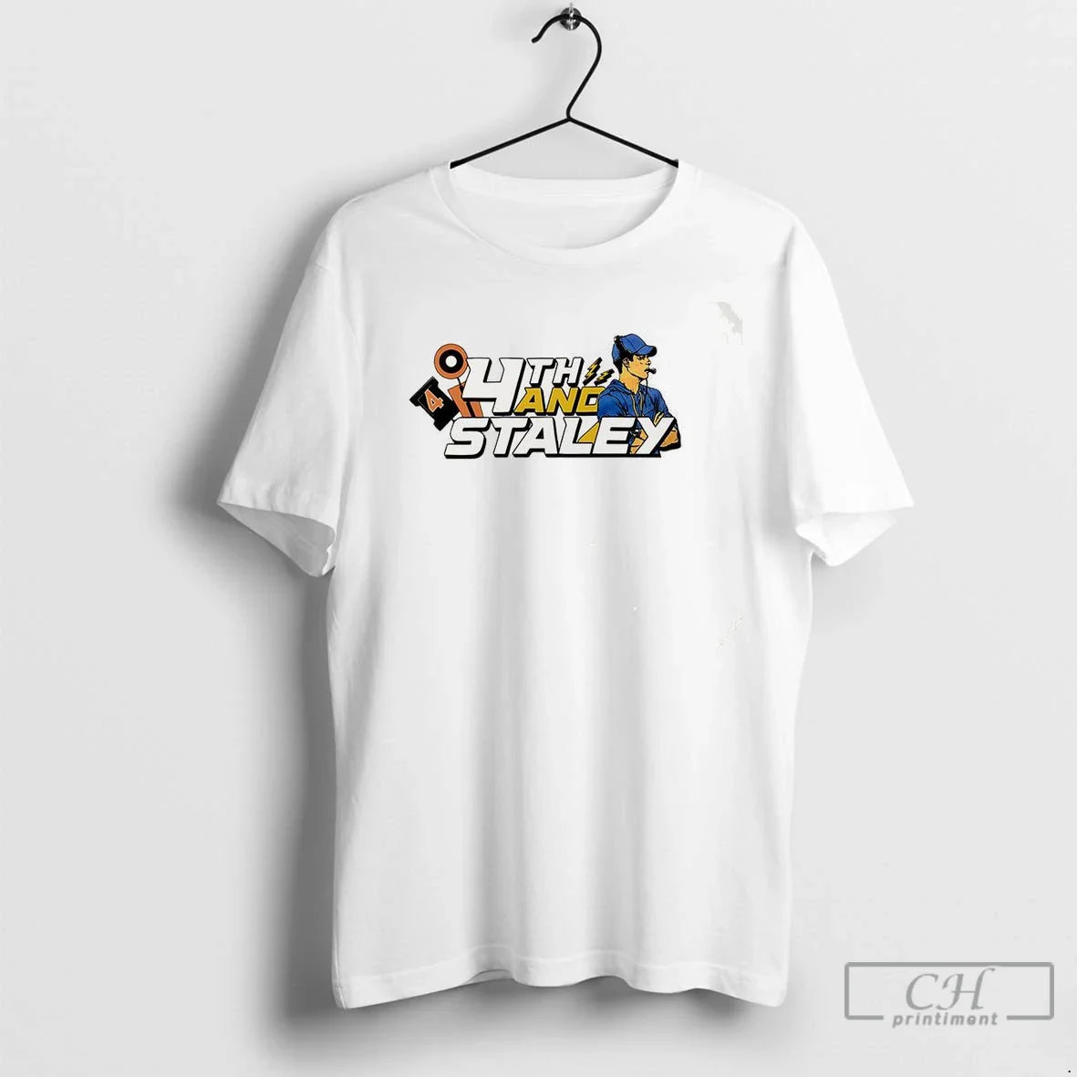 Premium 4Th And Staley Brandon Staley Tee Designer Outfit