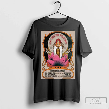 Premium 65 North Pickers 2025 North Carolina Tour Long Sleve TShirt