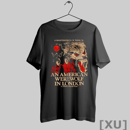 Premium Masterpiece Terror American Werewolf London T Shirts Shirt