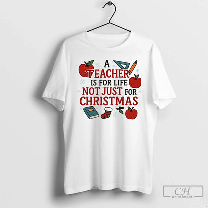 Premium Teacher Is Life Not Just Long Sleeve Elegant Style
