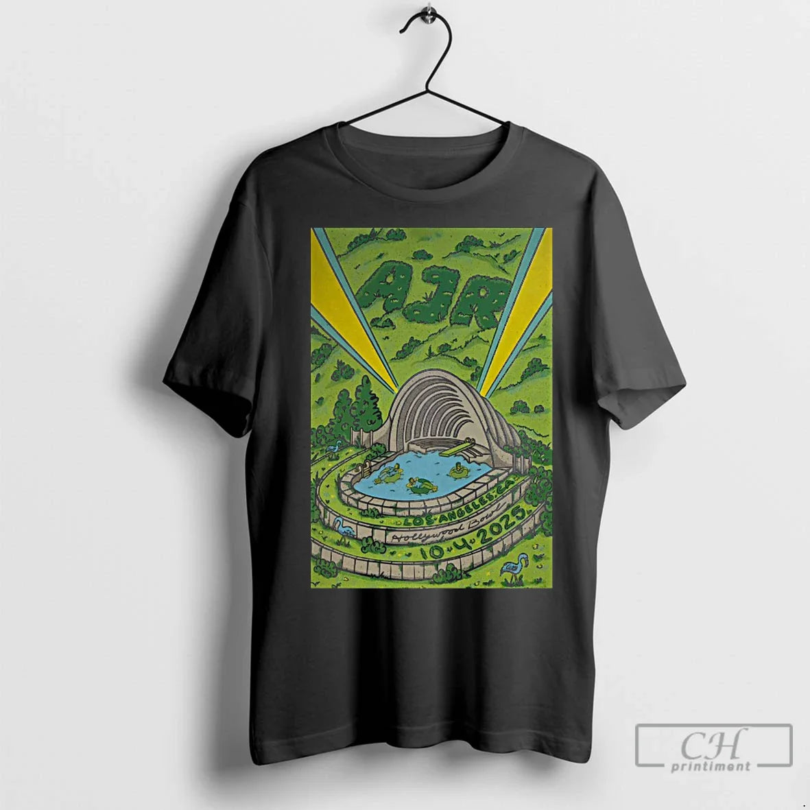 Premium Ajr October 4 2025 Hollywood Bowl Los Angeles Ca TShirt