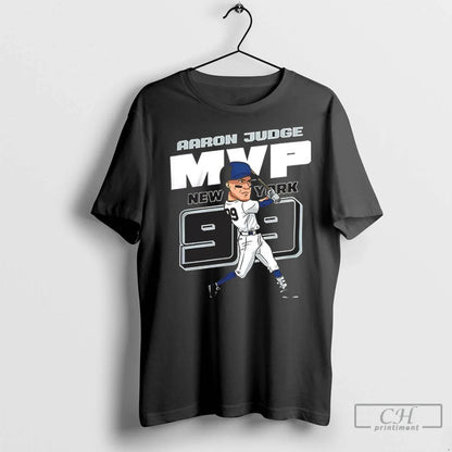 Premium Aaron Judge Mvp New York Yankees Baseball Caricature 2025
