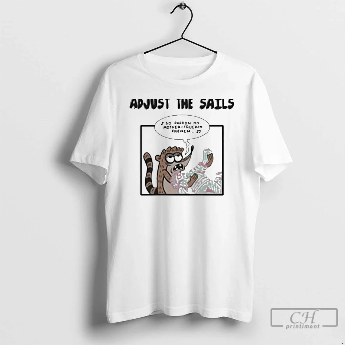 Premium Adjust Sails Store Regular Show Rigby TShirt Trendy Collection