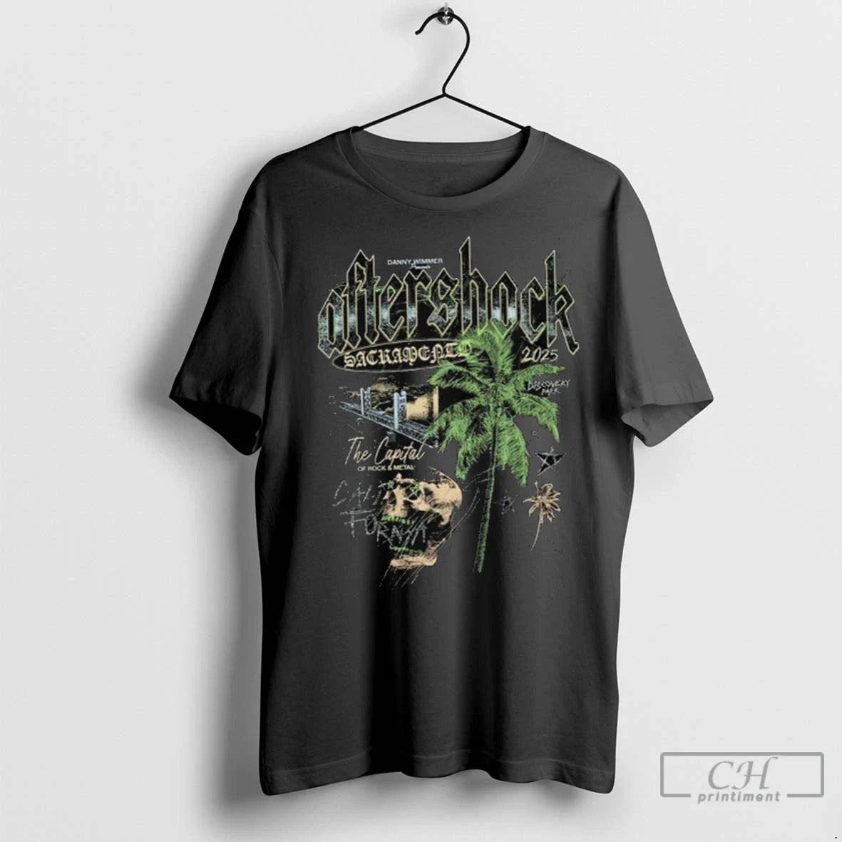 Premium Aftershock Festival Capital Rock 2025 Long Sleve Sweatshirt