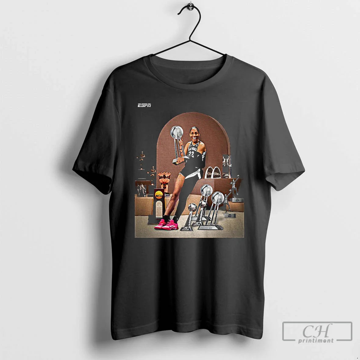 Premium Aja Wilson Signature Dynasty Las Vegas Aces 3X Champions 2022