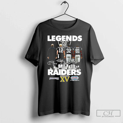 Premium Al Davis Stabler Allen Brown Las Vegas Raiders Legends