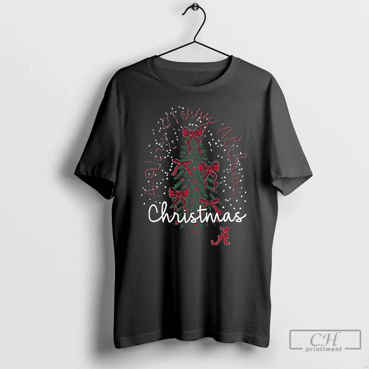 Premium Alabama Crimson Tide Tree Holiday Hoodie Exclusive Fashion