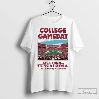 Premium Alabama Crimson Tide College Gameday Live From Tuscaloosa