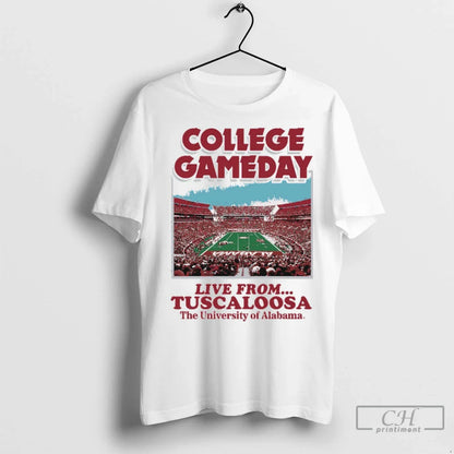 Premium Alabama Crimson Tide College Gameday Live From Tuscaloosa