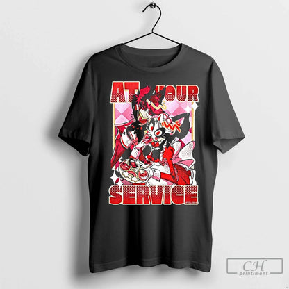 Premium Alastor Hazbin Hotel Your Service Shirt Modern Style