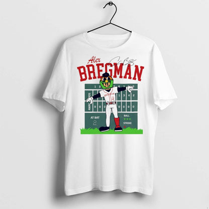 Premium Alex Bregman Boston Red Sox Baseball Mascot Signature T