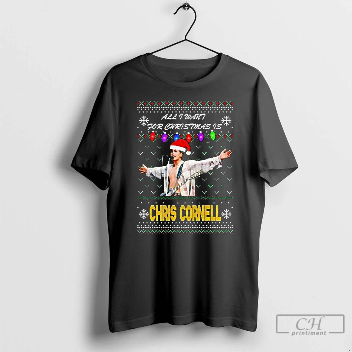 Premium All I Want Is Chris Cornell Musician TShirt Designer