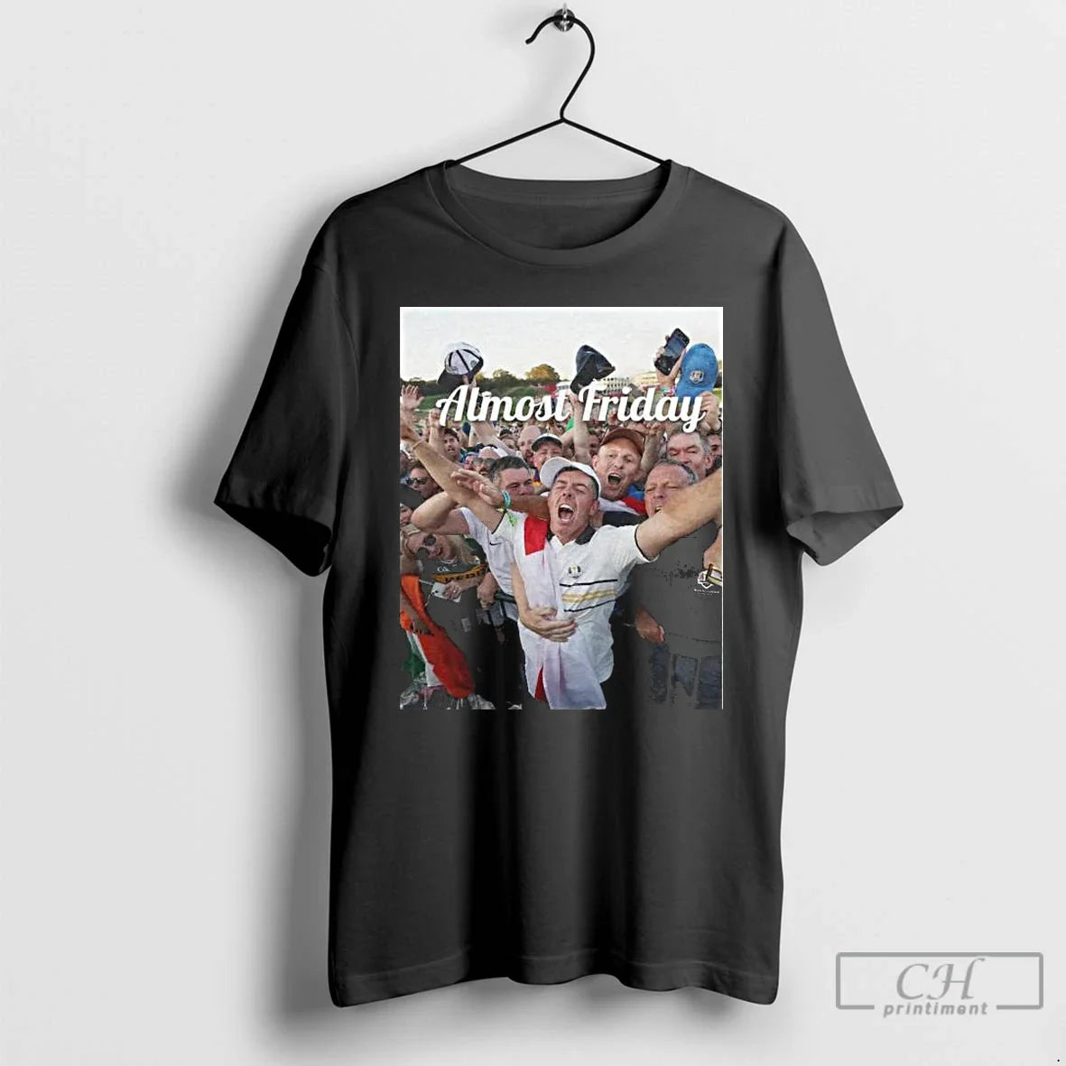 Premium Almost Friday Rory Ryder Cup Long Sleve T Shirts TShirt