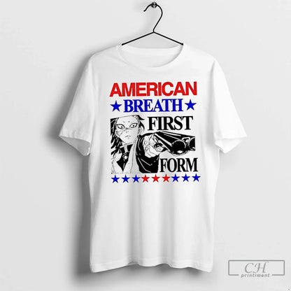 Premium American Breath First Form Comic Long Sleeve Classic Design