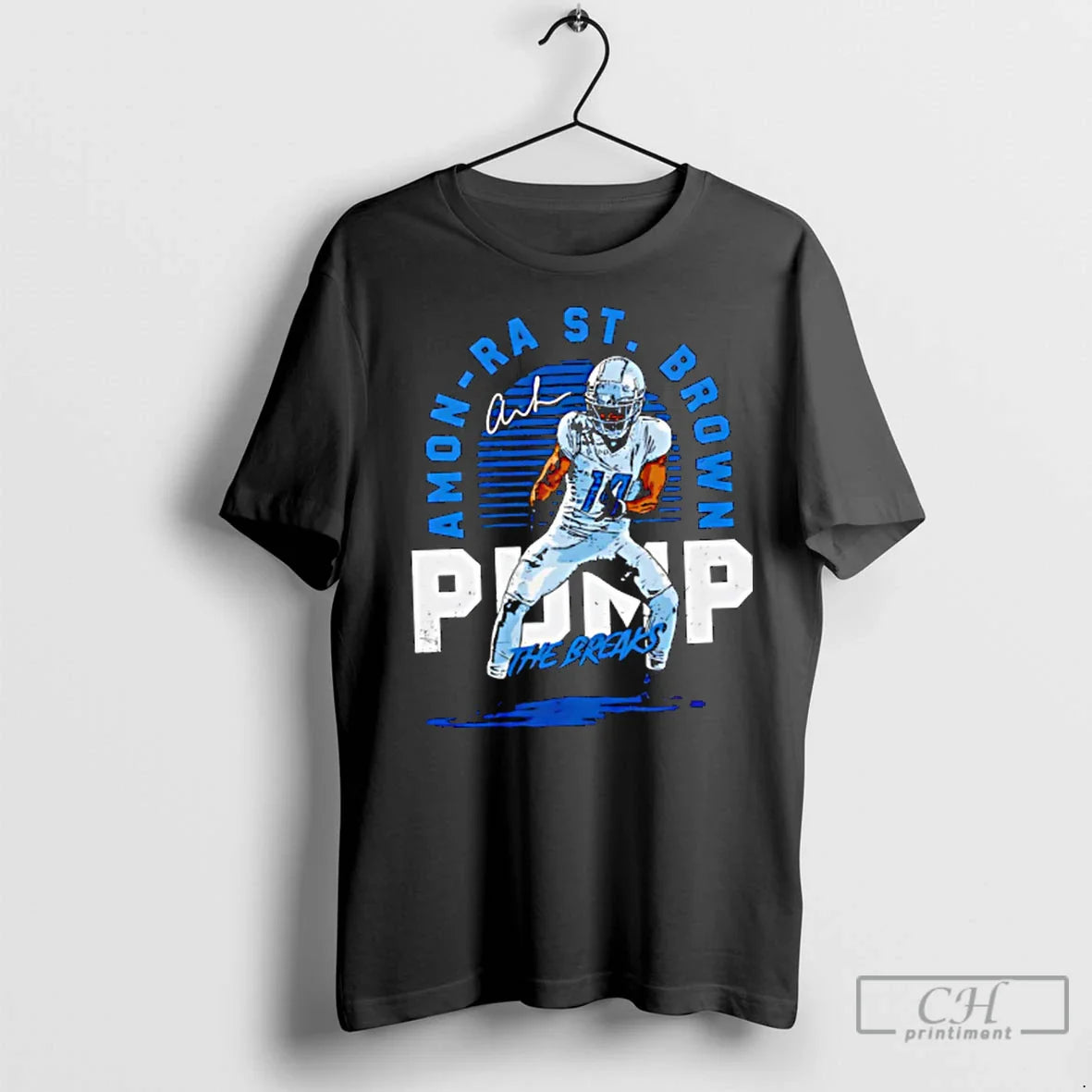 Premium Amon Ra St Brown Detroit Td Celebration Shirt Vintage Outfit