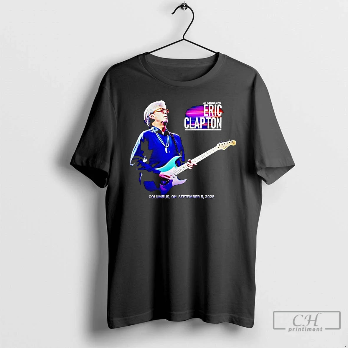 Premium Evening Eric Clapto Columbus 2025 T Shirts Sweatshirt Unique