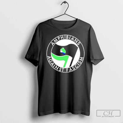 Premium Antifa Amphibians Against Fascism Shirt Vintage Gift