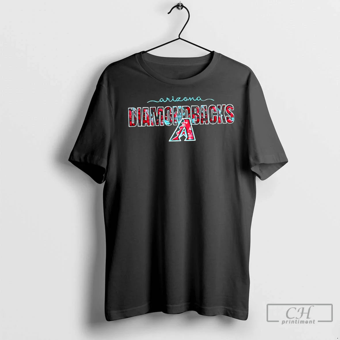 Premium Arizona Diamondbacks Floral Baseball Shirt Classic Style
