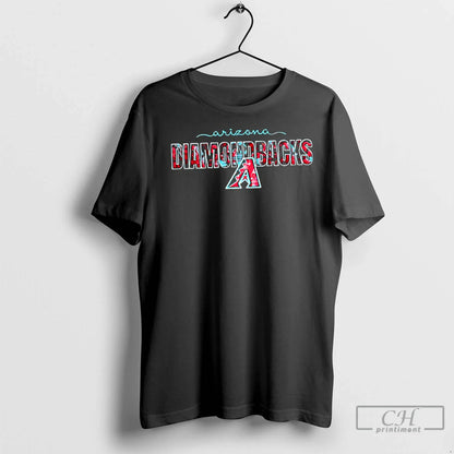 Premium Arizona Diamondbacks Floral Baseball Shirt Classic Style