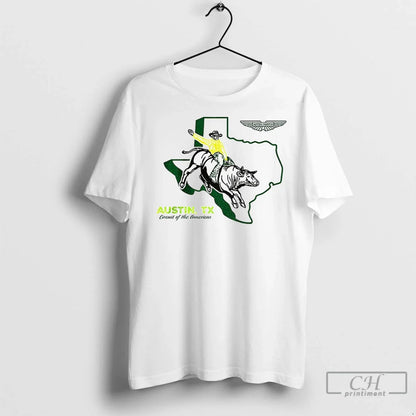 Premium Aston Martin Austin Tx Texas Circuit America Tee Authentic