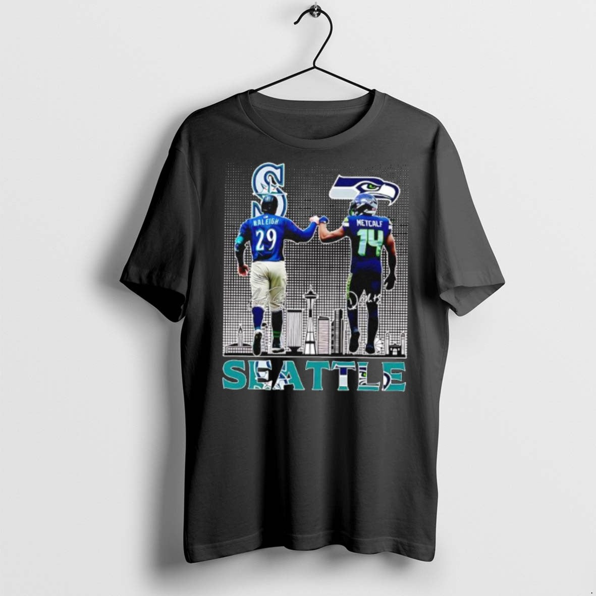 Premium Athletes Dk Metcalf Seattle Seahawks Vs Trevone Boykin