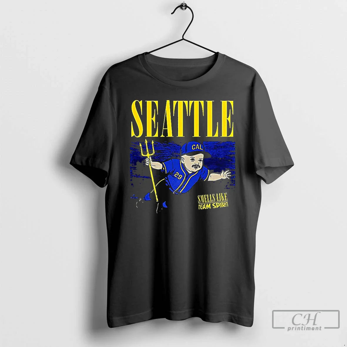 Premium Cal Raleigh Trident Seattle Mariners Football Smells Like