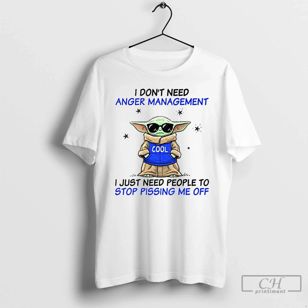 Premium Yoda I Dont Need Anger Management I Just Need People To Stop