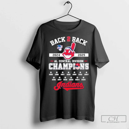 Premium Back 2 Back 2024 2025 Al Central Division Champions Cleveland