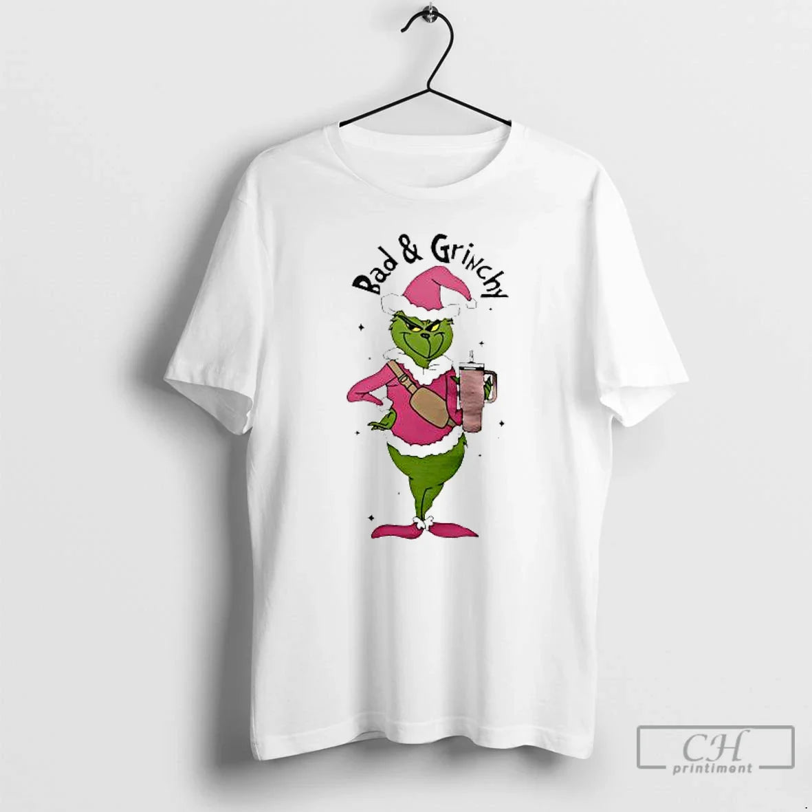 Premium Bad And Grinchy Long Sleeve Retro Apparel
