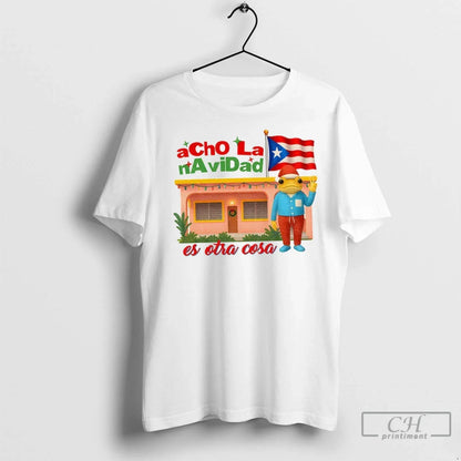 Premium Bad Bunny Acho La Navidad Es Otra Cosa Puerto Rico Hoodie
