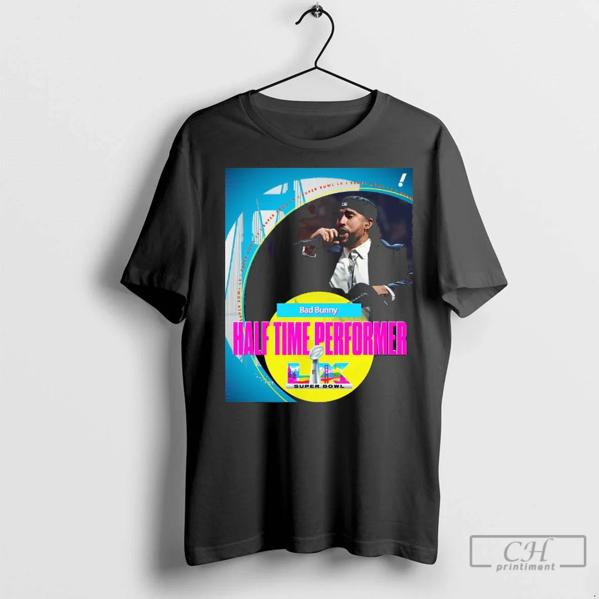 Premium Bad Bunny Super Bowl Lx Halftime Performer 2025 TShirt