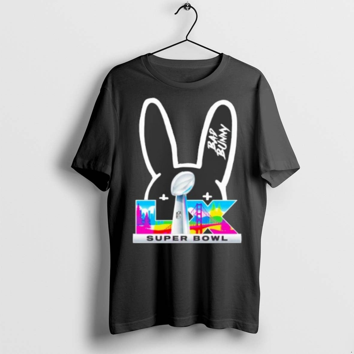 Premium Bad Bunny Super Bowl Lx T Shirts TShirt Retro Fashion