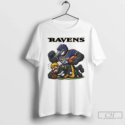 Premium Baltimore Ravens Vs Pittsburgh Steelers Mascot Rivalries 2025