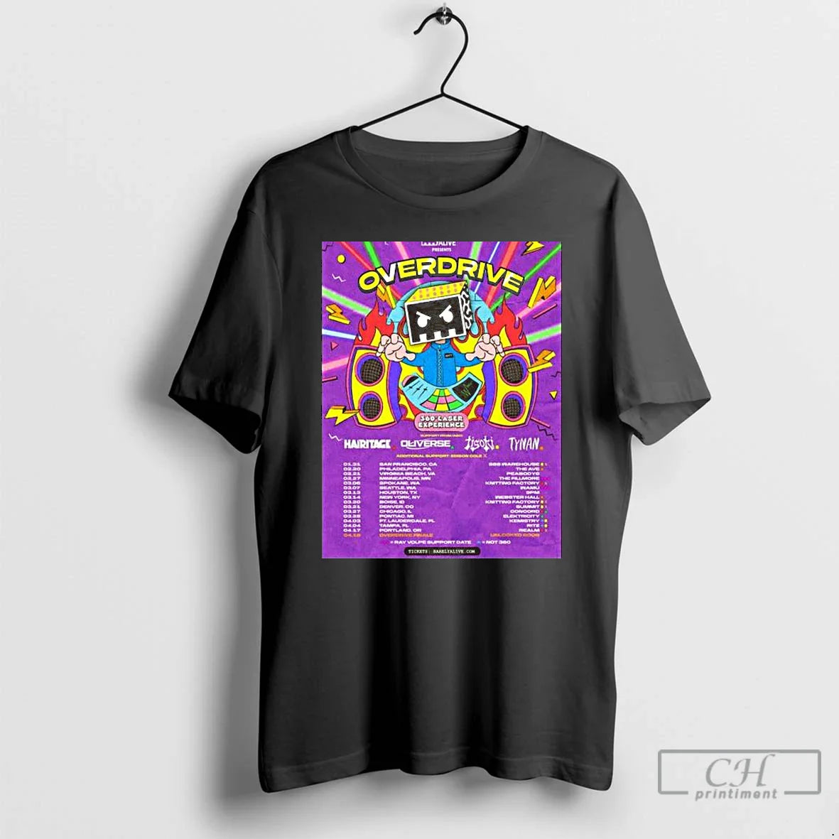 Premium Barely Alive Overdrive Tour 2026 Sweatshirt Modern Apparel