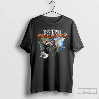 Premium Barrel Roll Rock And Roll Long Sleeve Classic Design