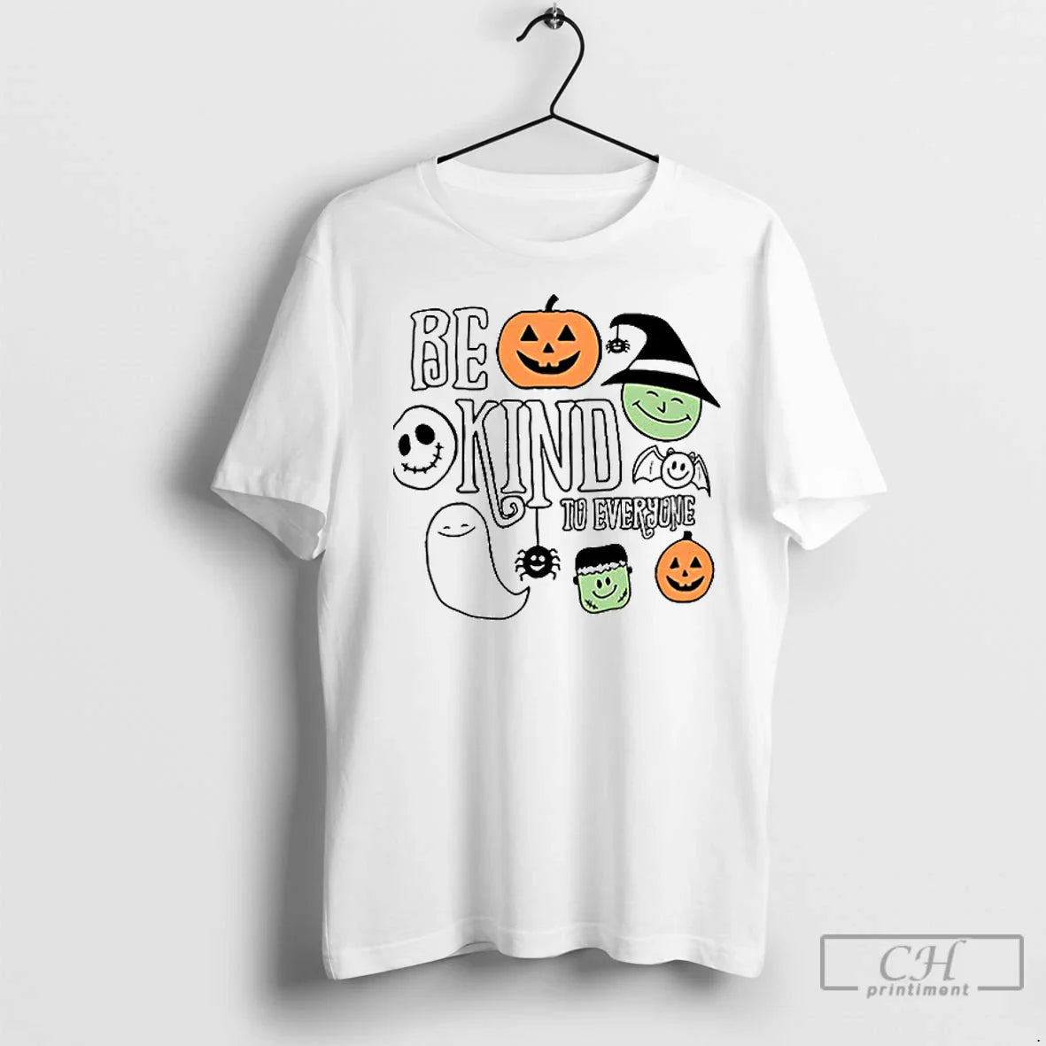 Premium Be Kind To Everyone Pumpkin Halloween Ceramic Ceramic And Dad