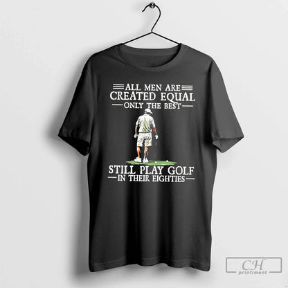 Premium Best Play Golf Eighties Tee Modern Fashion