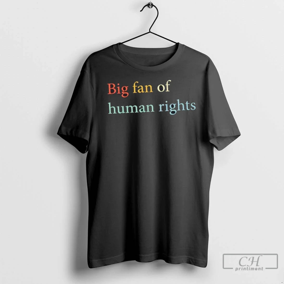 Premium Big Human Rights Tank Top Modern Style