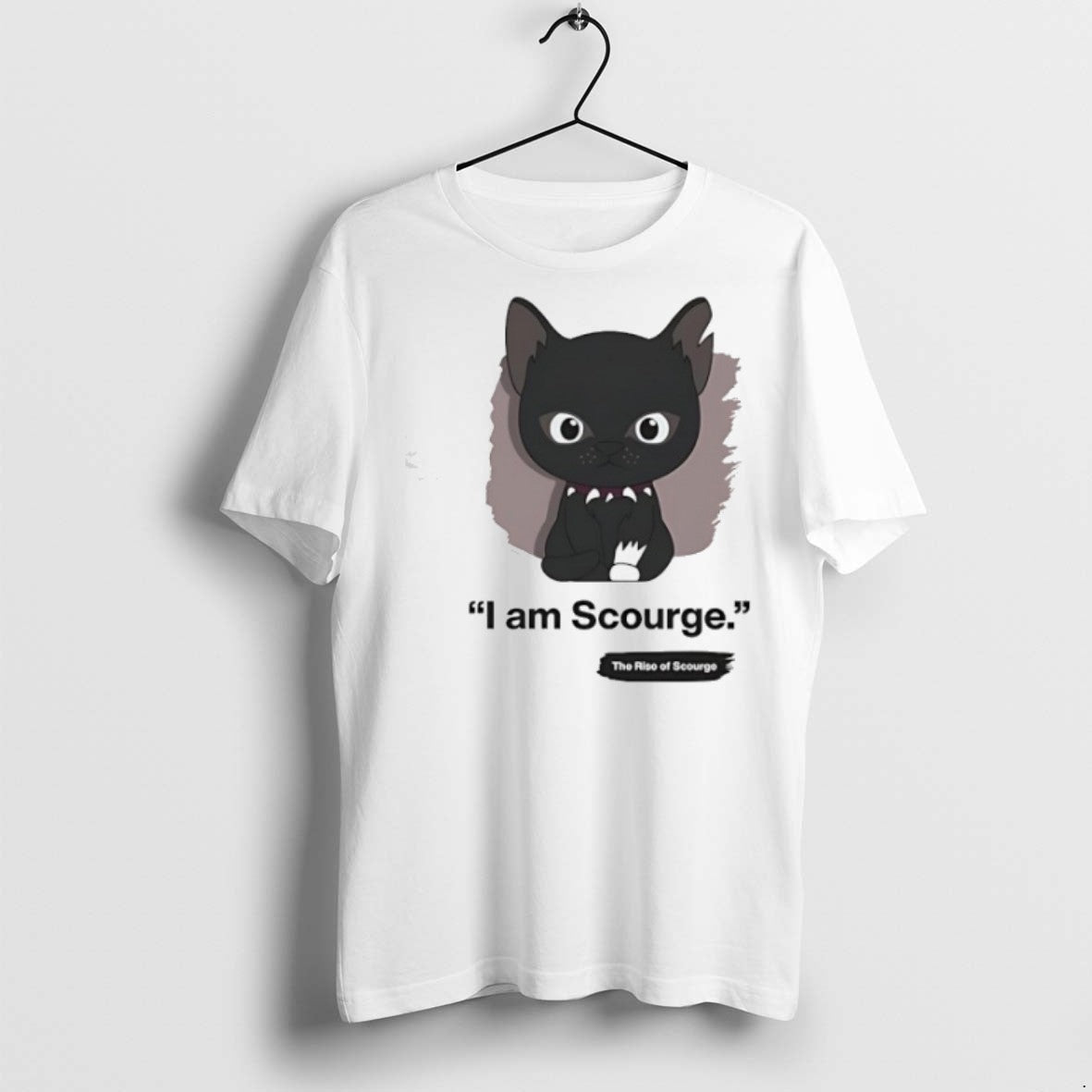 Premium Black Cat I Am Scourge Rise Scourge T Shirts Long Sleeve