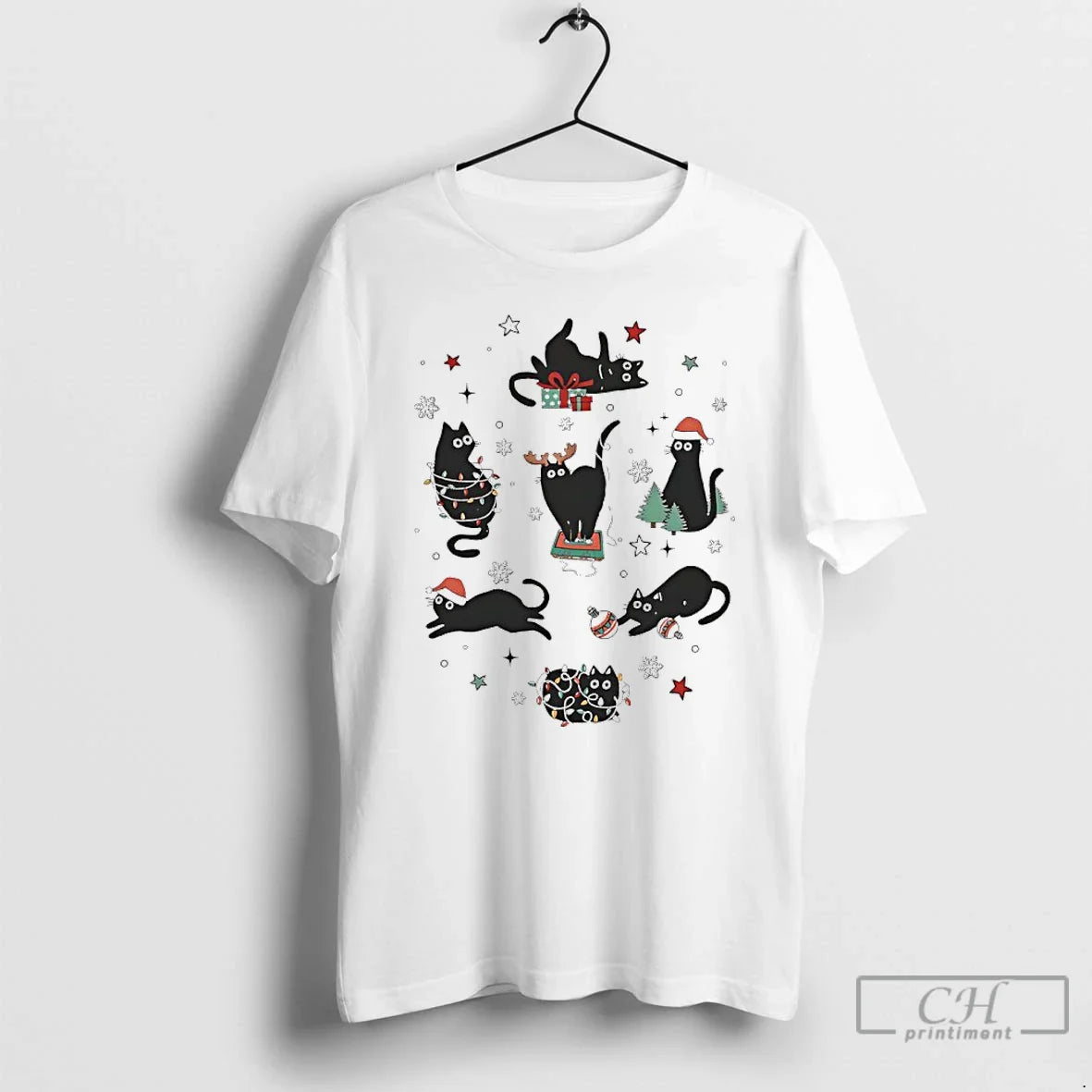 Premium Black Cat Moments 2025 Long Sleeve Designer Gift