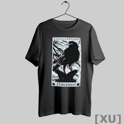 Premium Blackcraft Cult Nevermore Tarot Crowd T Shirts Tee Elegant