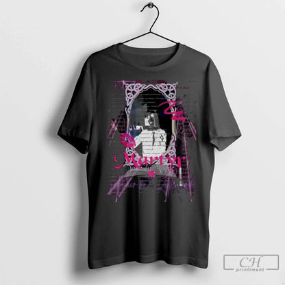 Premium Bladee Martyr Tour Du Monde 2025 Long Sleve Tee Classic Outfit