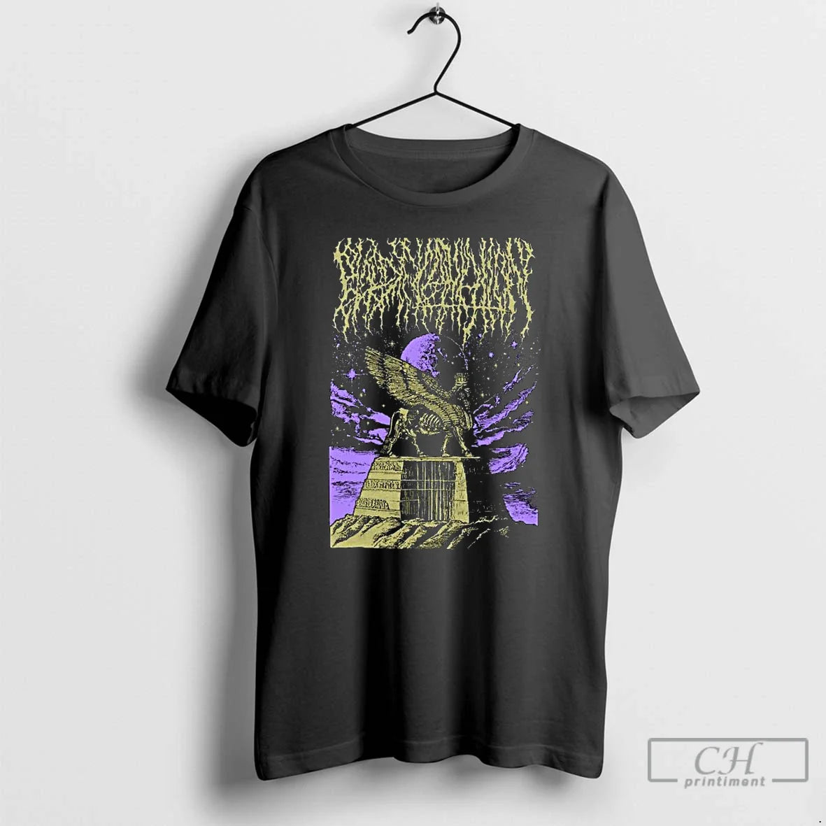 Premium Blood Incantation Lamassu Tee Modern Collection
