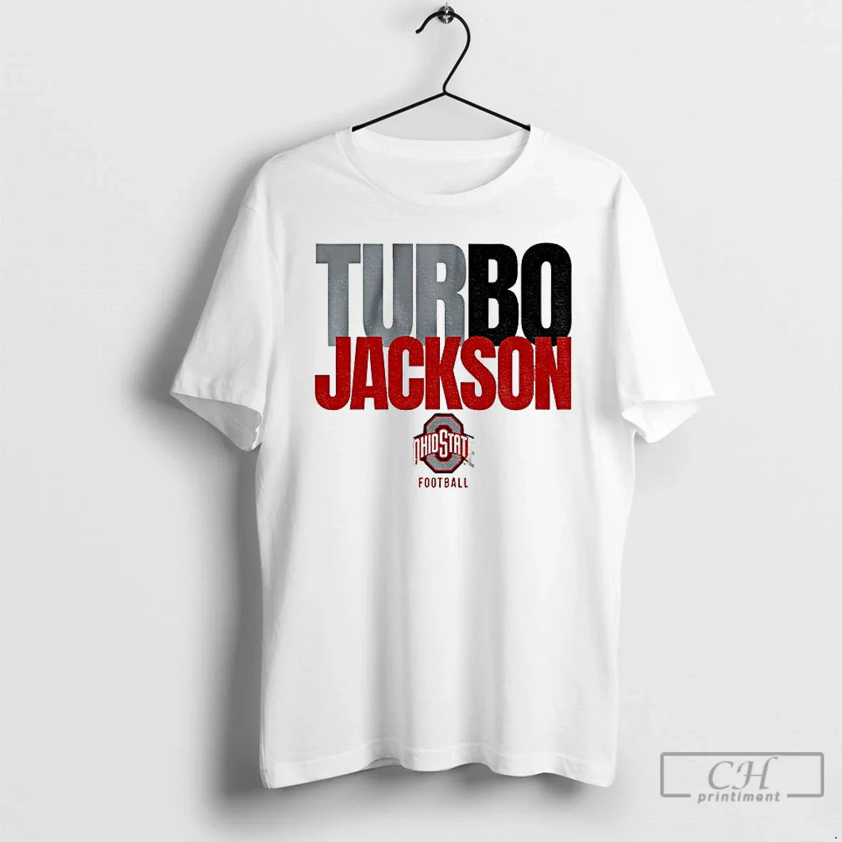 Premium Bo Jackson Turbo Ohio State Buckeyes Football Logo 2025 T