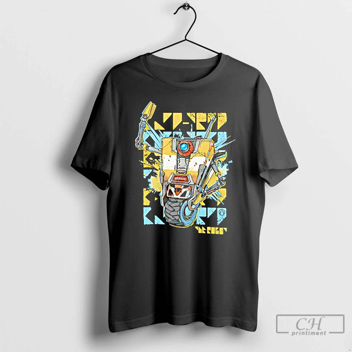 Premium Borderlands 4 Claptrap T Shirts Hoodie Premium Apparel