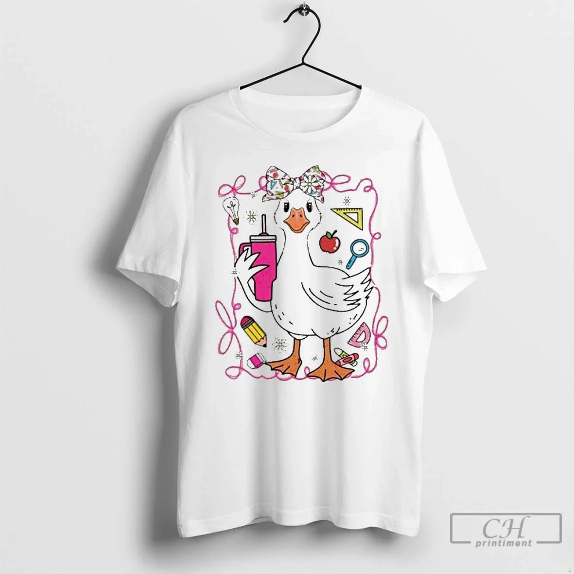 Premium Brooke And Bear Back To School Goose T Shirts TShirt
