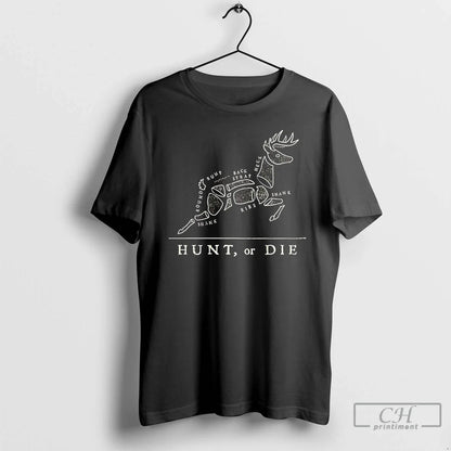 Premium Buck Hunt Or Die Round Rump Back Strap Neck Shark Ribs Shank
