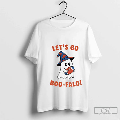 Premium Buffalo Bills Halloween Spooky Season Ghost Lets Go Boo Falo