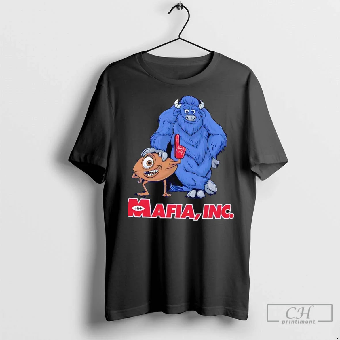 Premium Buffalo Bills Mafia Monsters Inc Hoodie Exclusive Gift